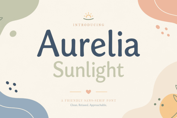 Aurelia Sunlight: A Versatile Display Font for Modern Design