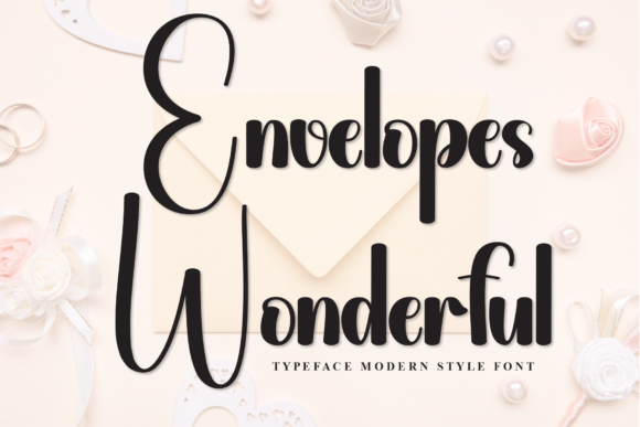 Envelopes Wonderful Font