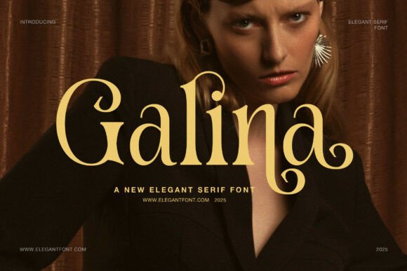 Galina Font: A Balanced Choice for Designers Seeking Elegance and Versatility