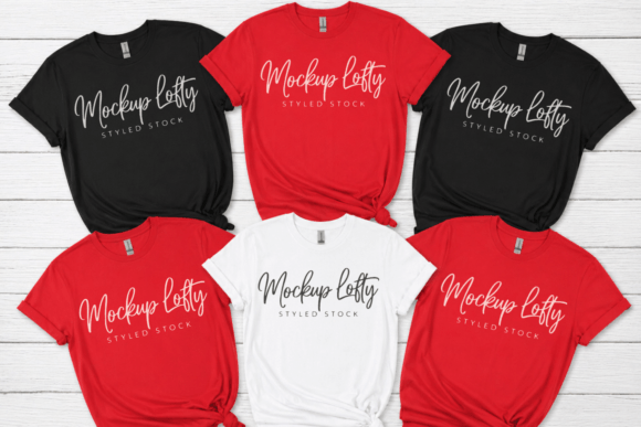 Gildan 64000 Group T-Shirt Mockup 13: A Versatile Tool for Design Presentations