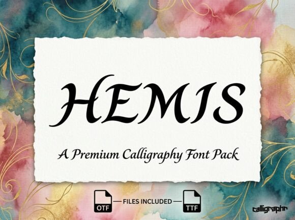 Hemis: A Bold Display Font for Creative Impact