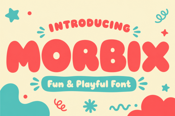 Introducing MORBIX: A Playful yet Professional Typeface for Modern Design
