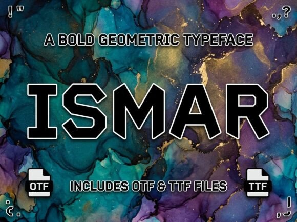 Ismar: A Bold Display Font for Creative Impact