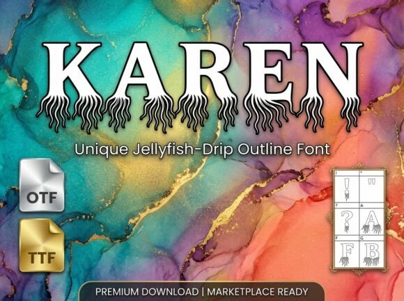 Karen: The Bold Display Font That Commands Attention