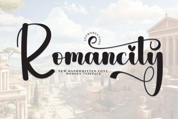 Romancity: The Whimsical Charm of Sweet and Friendly Font in Modern Design