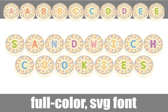 Sandwich Cookies: A Unique Font That Bakes Up Creativity in Typography